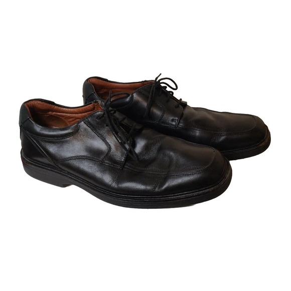 Johnston & Murphy Other - Johnston & Murphy Men's Dress Shoes Size 10 Black Leather Lace Up